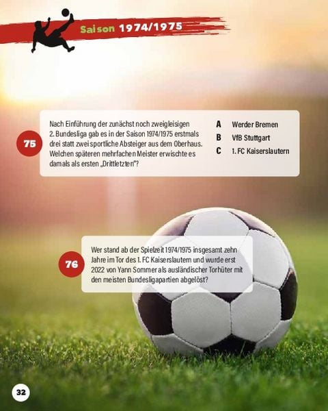 Produktbild: Quiz dich schlau: Das ultimative Bundesliga Fan-Quiz