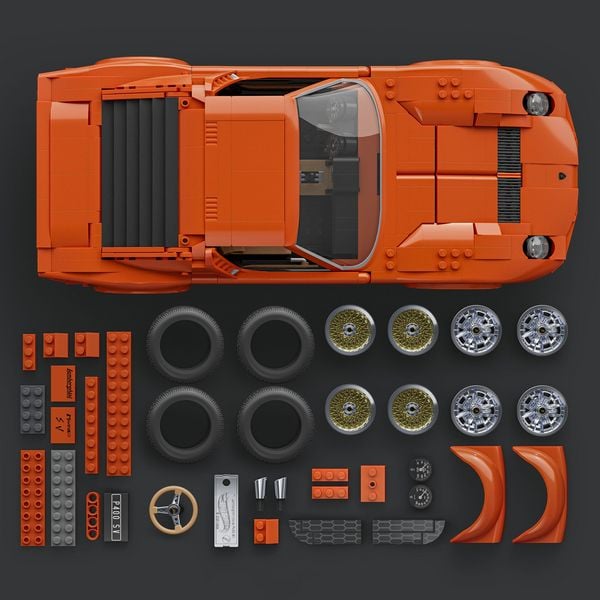 Produktbild: Mattel Brick Shop Premium Lambo.JHF61