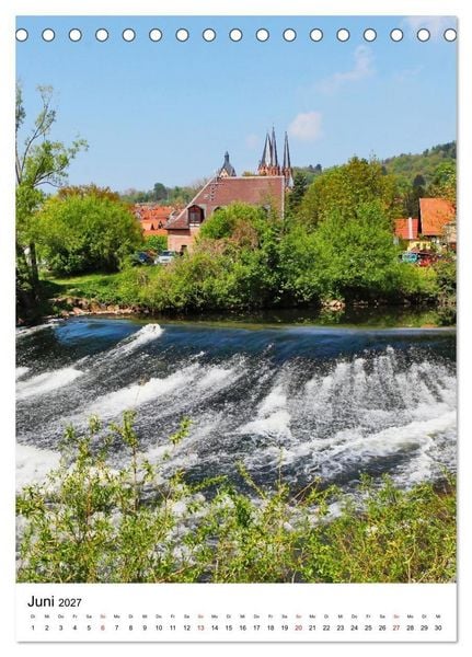 Produktbild: Gelnhausen Stadt vertikal (Tischkalender 2027 DIN A5 hoch), CALVENDO Monatskalender