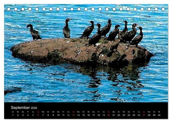 Produktbild: Neufundland entdecken (Tischkalender 2026 DIN A5 quer), CALVENDO Monatskalender