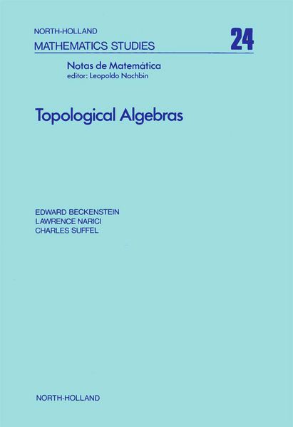 Produktbild: Topological Algebras
