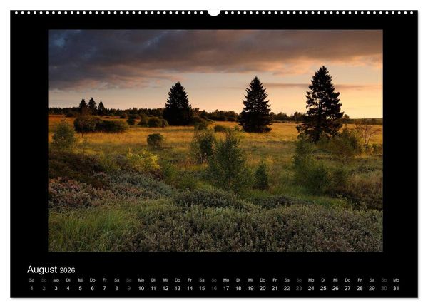 Produktbild: Hohes Venn und Ardennen (hochwertiger Premium Wandkalender 2026 DIN A2 quer), Kunstdruck in Hochglanz