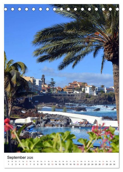 Produktbild: Teneriffa - Insel der Gl&uuml;ckseligen (Tischkalender 2026 DIN A5 hoch), CALVENDO Monatskalender