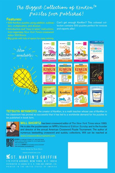 Produktbild: Will Shortz Presents the Ultimate Kenken Omnibus