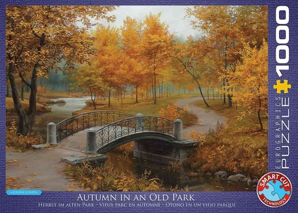 Eurographics 6000-0979 - Herbst im alten Park von Eugene Lushpin , Puzzle, 1.000 Teile