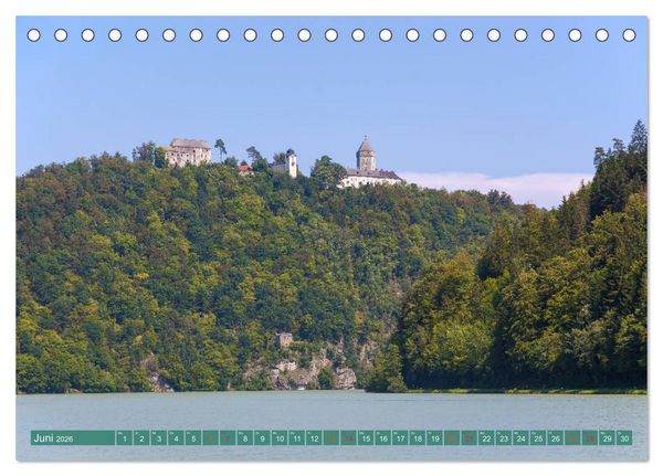Produktbild: Donauufer im M&uuml;hlviertel (Tischkalender 2026 DIN A5 quer), CALVENDO Monatskalender