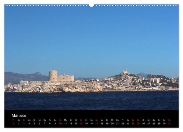 Produktbild: MARSEILLE - Die Hafenmetropole an der C&ocirc;te d'Azur (hochwertiger Premium Wandkalender 2026 DIN A2 quer), Kunstdruck in Hochglanz