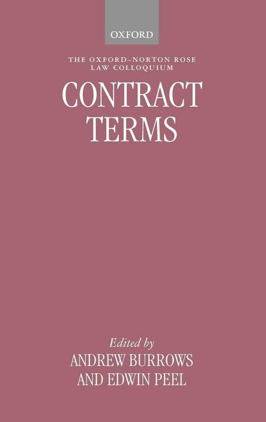 Produktbild: Contract Terms
