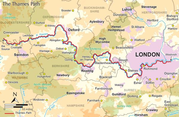 Produktbild: The Thames Path