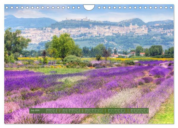 Produktbild: Umbria The green heart of Italy (Wall Calendar 2026 DIN A4 landscape), CALVENDO 12 Month Wall Calendar