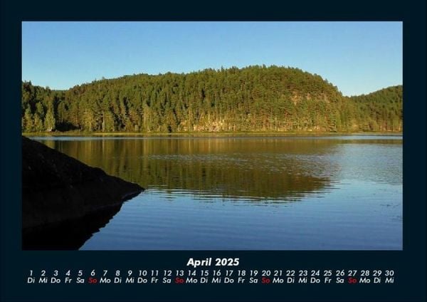 Produktbild: Tag am See 2025 Fotokalender DIN A4