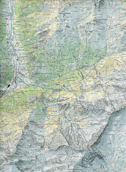 Produktbild: Swisstopo 1 : 25 000 Elm