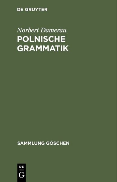 Produktbild: Polnische Grammatik