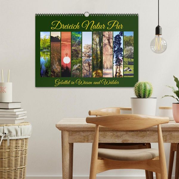 Produktbild: Dreieich Natur Pur (Wandkalender 2026 DIN A3 quer), CALVENDO Monatskalender