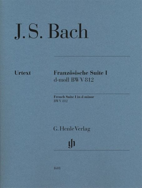 Produktbild: Johann Sebastian Bach - Franz&ouml;sische Suite I d-moll BWV 812