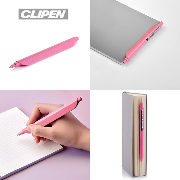 Produktbild: Clipen Salmon Pink &ndash; Gelschreiber mit Clip