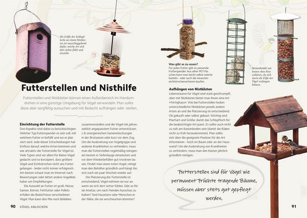 Produktbild: V&ouml;gel beobachten und ihre Lebensr&auml;ume kennenlernen