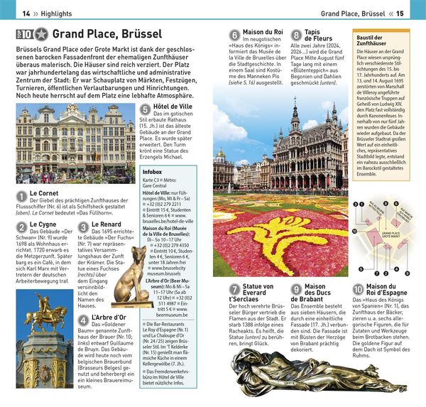 Produktbild: TOP10 Reisef&uuml;hrer Br&uuml;ssel & Flandern