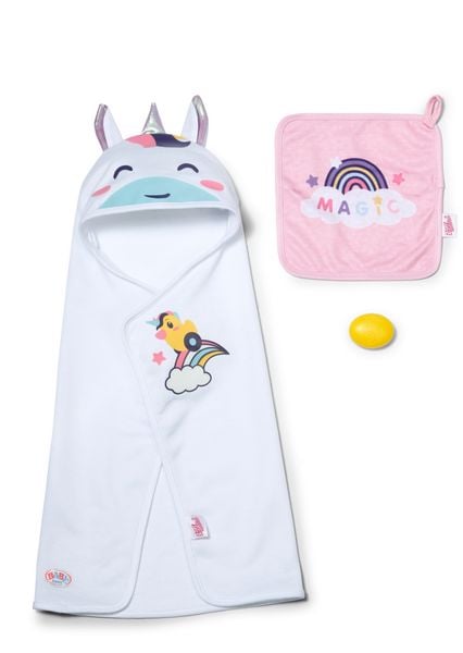 Produktbild: BABY born Kapuzenhandtuch Set