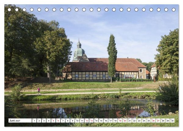 Produktbild: Radland Deutschland - Osnabr&uuml;cker Land (Tischkalender 2027 DIN A5 quer), CALVENDO Monatskalender