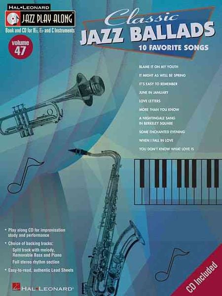 Produktbild: Classic Jazz Ballads W/cd