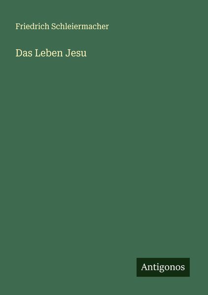 Produktbild: Das Leben Jesu