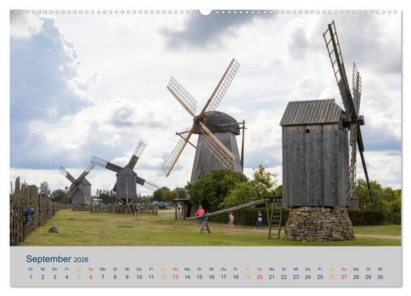 Produktbild: Charmante Baltische St&auml;dte entlang der Ostsee (Wandkalender 2026 DIN A2 quer), CALVENDO Monatskalender