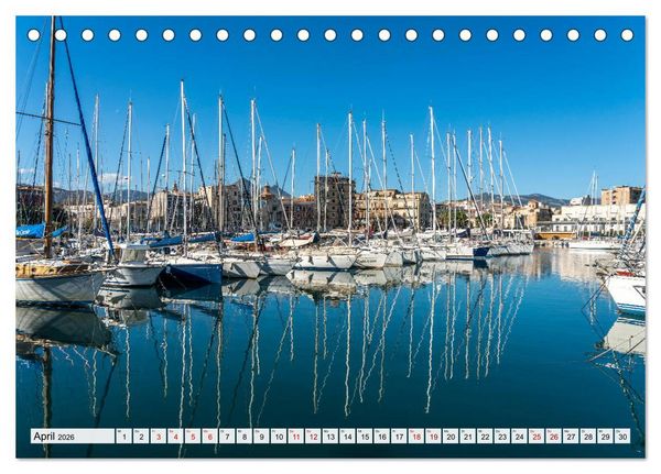 Produktbild: Sizilien - Palermo (Tischkalender 2026 DIN A5 quer), CALVENDO Monatskalender
