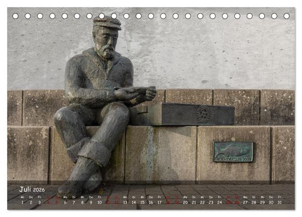 Produktbild: Maritimes Kappeln - Rund um den Hafen (Tischkalender 2026 DIN A5 quer), CALVENDO Monatskalender