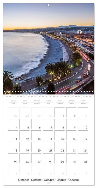 Produktbild: Beautiful French Riviera (Wall Calendar 2027 12 &times; 12 Inch) CALVENDO 12 Month Wall Calendar