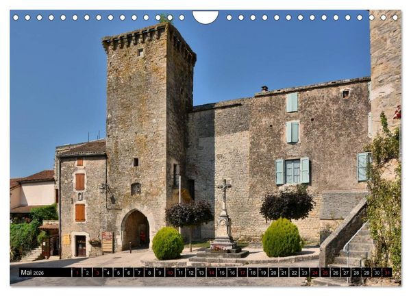 Produktbild: Frankreichs wehrhafter S&uuml;den - Festungen und Wehranlagen im Languedoc-Roussillon (Wandkalender 2026 DIN A4 quer), CALVENDO Monatskalender