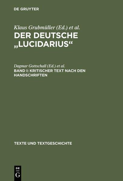 Produktbild: Kritischer Text nach den Handschriften