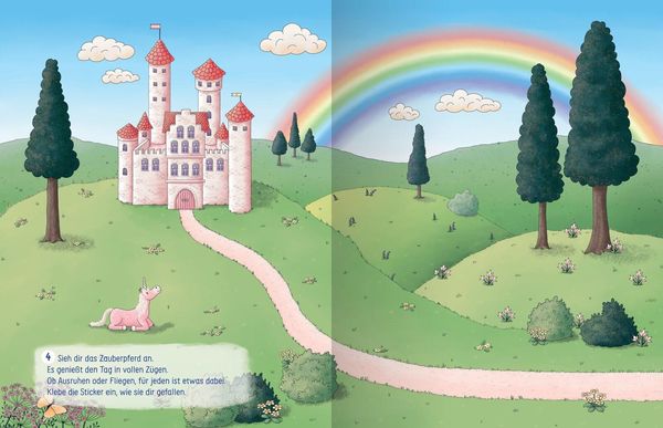 Produktbild: Meine gro&szlig;e Glitzer-Stickerwelt Zauberpferde
