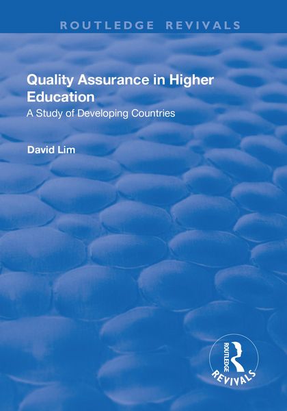 Produktbild: Quality Assurance in Higher Education