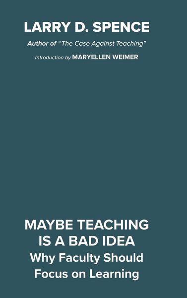 Produktbild: Maybe Teaching is a Bad Idea