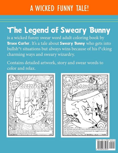 Produktbild: Swear Word Adult Coloring Book