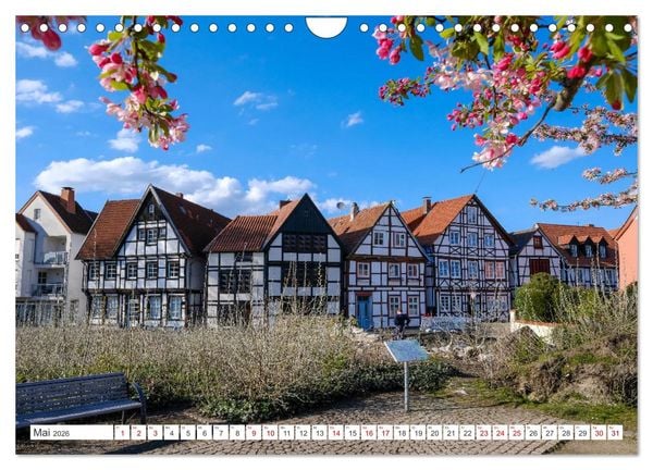 Produktbild: PADERBORN - Stadt an den Quellen (Wandkalender 2026 DIN A4 quer), CALVENDO Monatskalender