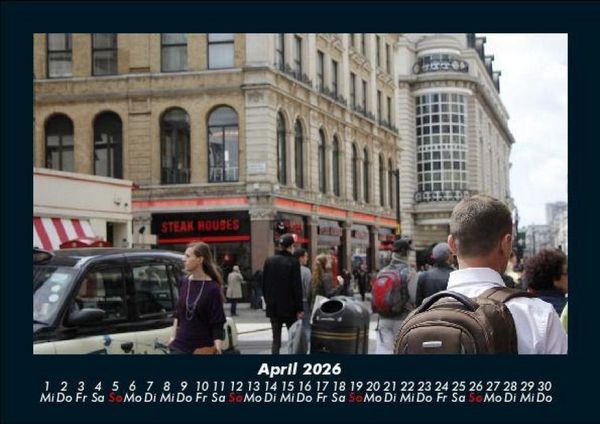 Produktbild: Londons sch&ouml;nste Seiten 2026 Fotokalender DIN A5