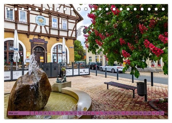 Produktbild: Bad Frankenhausen - Kyffh&auml;user in Th&uuml;ringen (Tischkalender 2027 DIN A5 quer), CALVENDO Monatskalender
