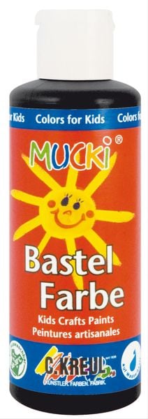 Produktbild: KREUL MUCKI Bastelfarbe 6er Set 80 ml