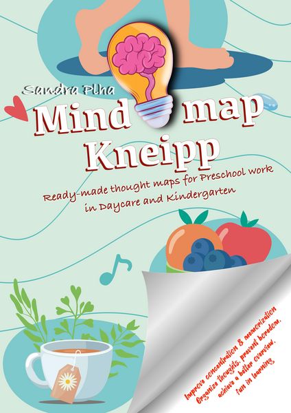Produktbild: KitaFix-Mindmap Kneipp (Ready-made thought maps for Preschool work in Daycare and Kindergarten)