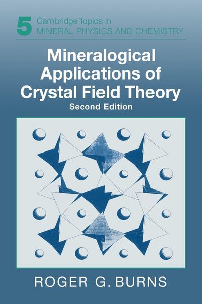 Produktbild: Mineralogical Applications of Crystal Field Theory