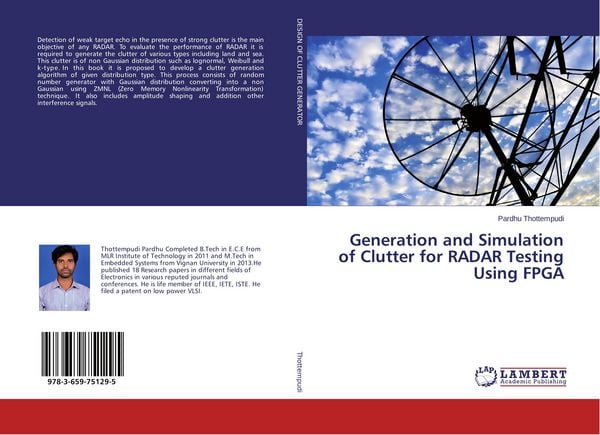 Produktbild: Generation and Simulation of Clutter for RADAR Testing Using FPGA