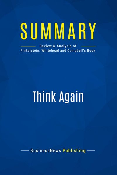 Produktbild: Summary: Think Again
