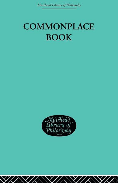 Produktbild: Commonplace Book