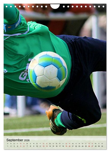 Produktbild: Fu&szlig;ballfieber extrem (Wandkalender 2026 DIN A4 hoch), CALVENDO Monatskalender