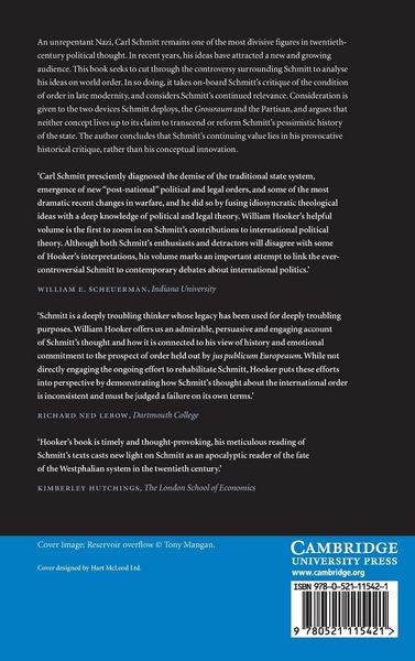 Produktbild: Carl Schmitt's International Thought
