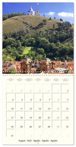 Produktbild: Highlights in the Czech Republic (Wall Calendar 2026 12 &times; 12 Inch) CALVENDO 12 Month Wall Calendar