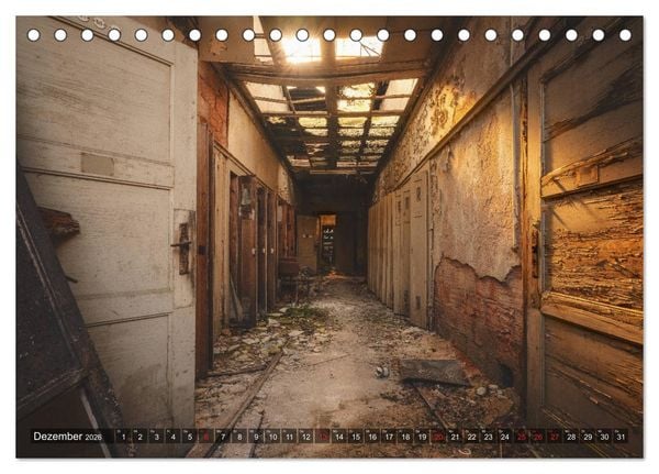 Produktbild: Faszination - Lost Places (Tischkalender 2026 DIN A5 quer), CALVENDO Monatskalender