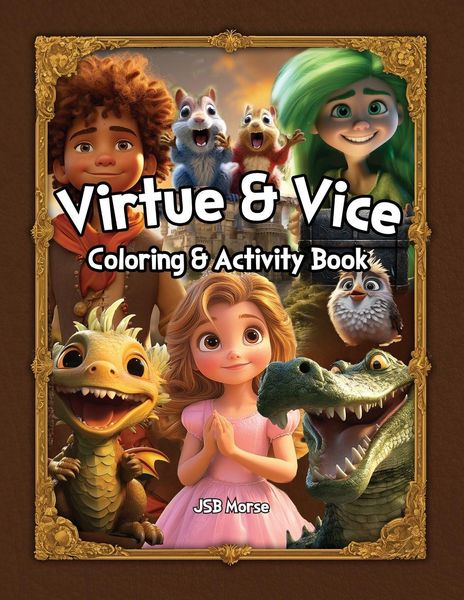 Produktbild: Virtue & Vice Coloring & Activity Book